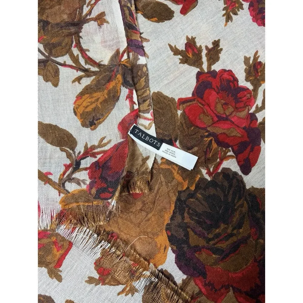 Talbots silk wool
